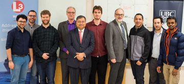 Donation from L3 MAPPS creates endowed student award for UBC’s Naval Architecture and Marine Engineering Program